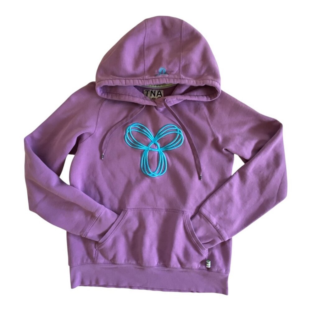 TNA Aritzia Baltic Hoodie Pullover Sweater Mauve M/L